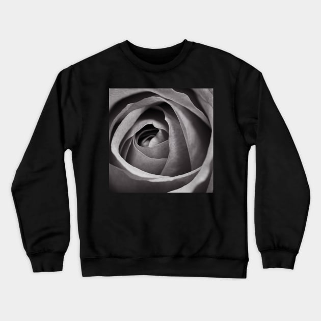 Rose Crewneck Sweatshirt by Nature-Arts